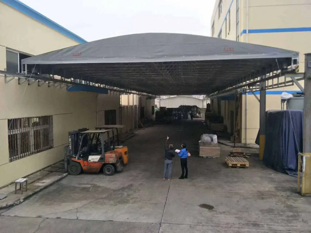 Mai Che Cong Nghiep Cho Nha Xuong Kho Bai 1